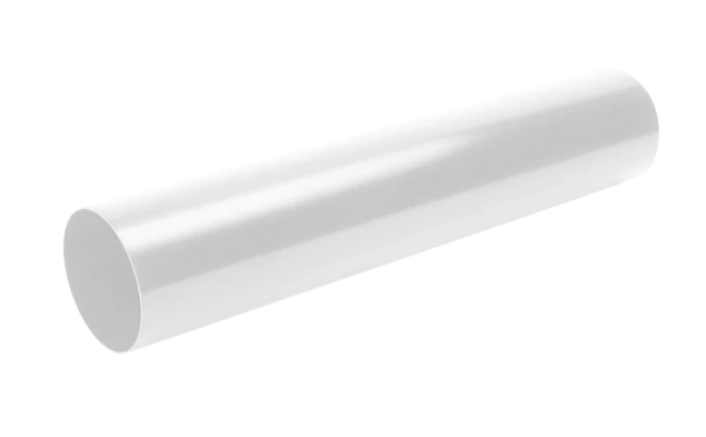 Труба d 100мм, 1 м.п белый RAL 9010 GLC PVC
