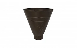 Воронка водосборная круглая 100/150 Pural matt RR-32 /Aquasystem/
