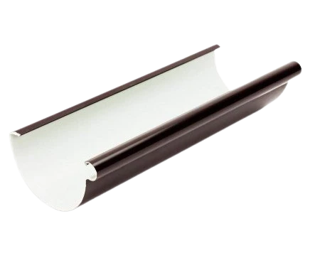 Желоб водосточный 152мм 3 мп. коричневый RAL 8019 GLC PVC