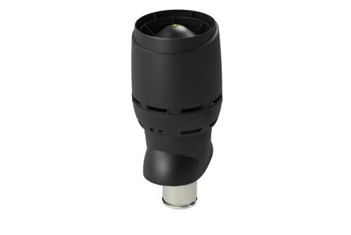 Вентиляционный выход Vilpe Flow XL изолированный 160/500 черный