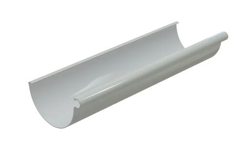 Желоб водосточный 152мм 3 мп. белый RAL 9010 GLC PVC
