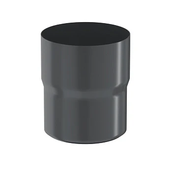 Соединитель трубы d=90 (RAL7016) PU Matt 