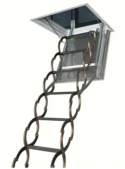 Лестница  LSF металлическая огнестойкая 60х90х300 Лестница  LSF металлическая огнестойкая 60х90х300