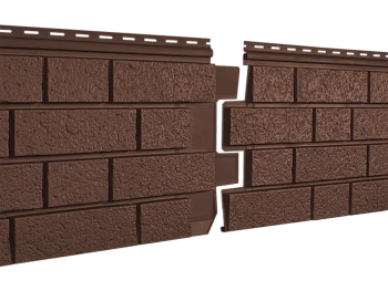 Фасадная панель Стоун-Хаус S-Lock клинкер терракотовый Ю-Пласт 1950мм*292мм, 0,569м2