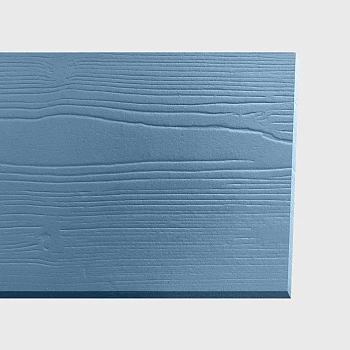 БЕТЭКО Фиброцементный сайдинг Вудстоун 190х3000х8 мм RAL5024 СТ Пастельно-синий