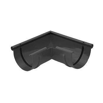 Внешний угол 125 мм, 90 град графитовый /Гамрат/ Внешний угол 125 мм, 90 град графитовый /Гамрат/