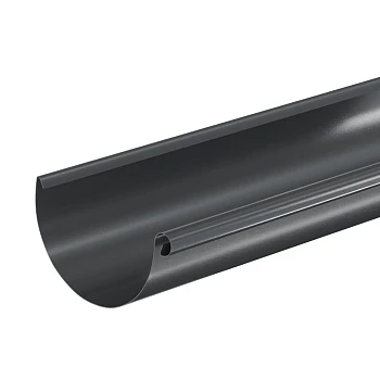 Желоб водосточный d=125 L= 3,0m (RAL7016) PU Matt