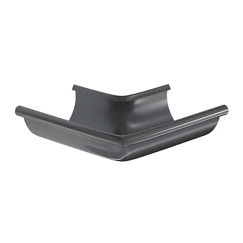Угол желоба наружный d=125 (RAL7016) PU Matt
