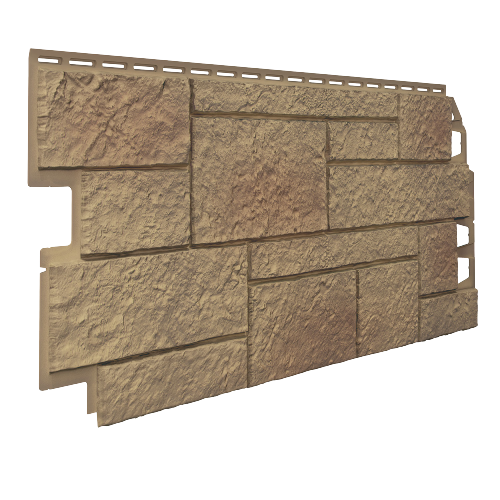 Фасадная панель Solid Sandstone песчаник Light brown VOX 1*0,42м 0,42м2