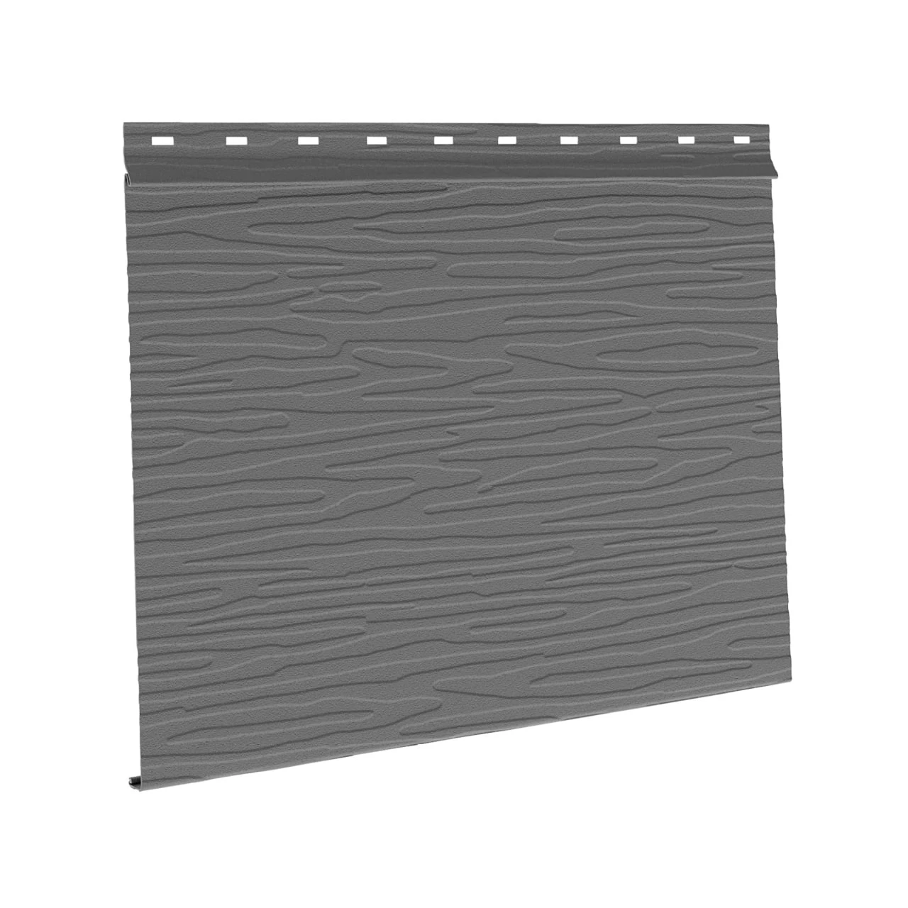 Скандинавская доска широкая L=3,0м St PE Rooftop Бархат RAL7024 (Zn180) 0,5мм фактурный 