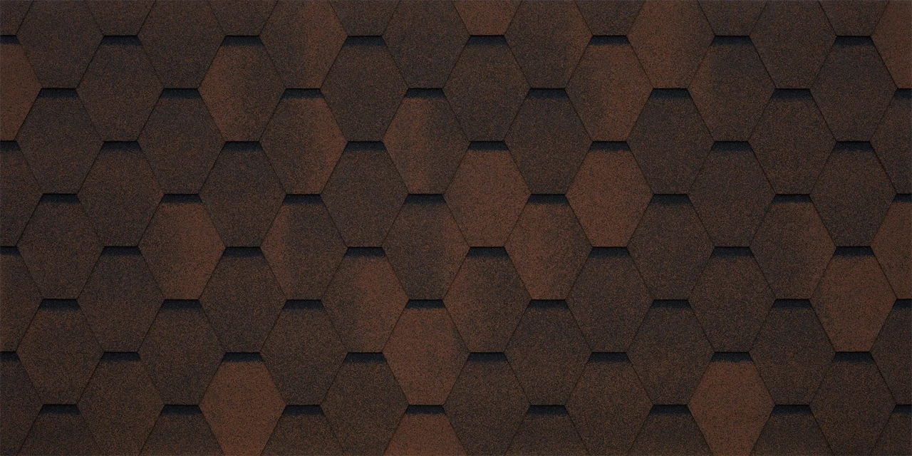 Черепица Comfort Garda marrone 439 (2,86м2)