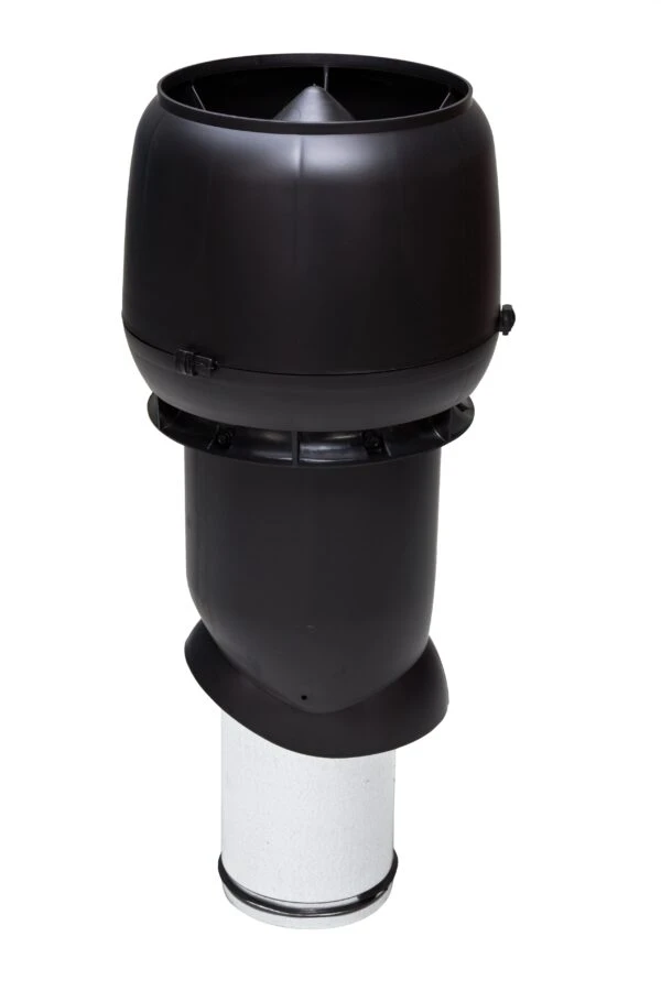 Вентиляционный выход Vilpe изолированный 160/500 черный