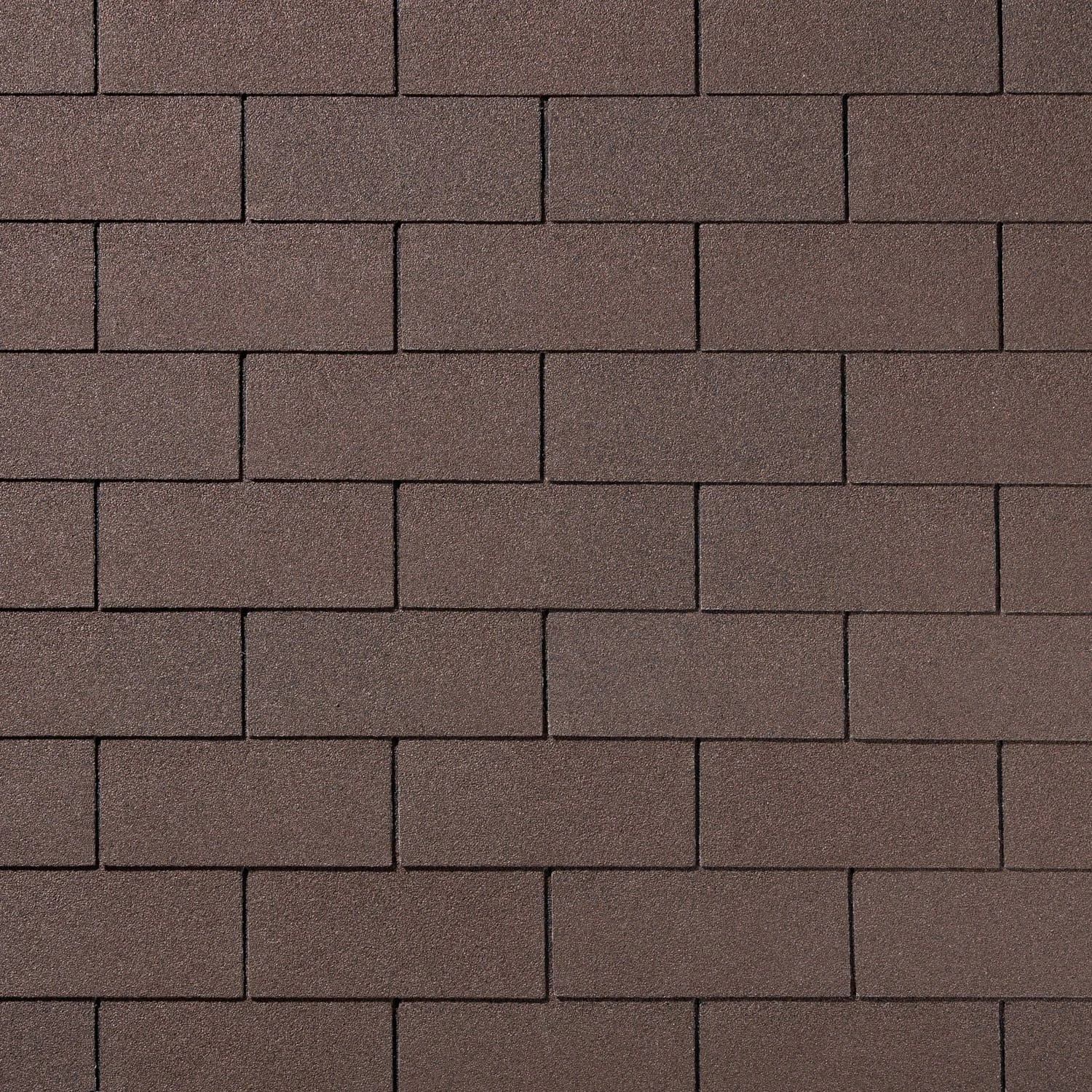 Гибкая черепица Quiet Tile Brick Коричневый