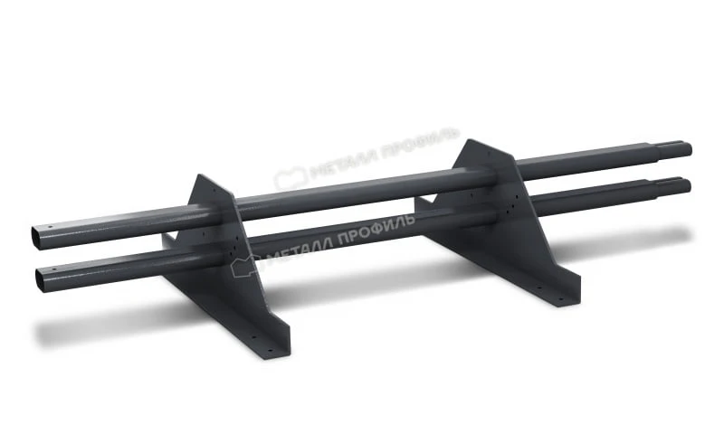 Снегозадержатель трубчатый дл. 1000 мм 7024 серый графит