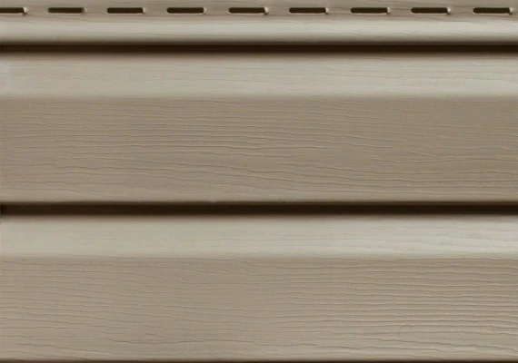 Сайдинг виниловый корабельный брус бежевый Ю-Пласт 3,05м*0,23м, 0,702м2
