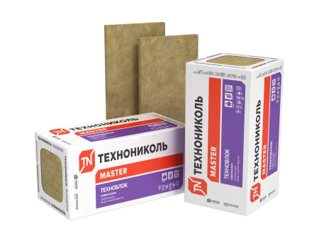 Теплоизоляционные плиты ТЕХНОБЛОК СТАНДАРТ 1200х600х50мм 0,288м3