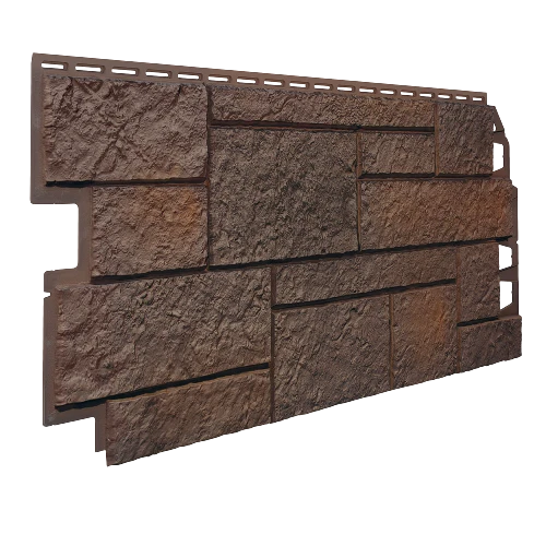 Фасадная панель Solid Sandstone песчаник Dark brown VOX 1*0,42м 0,42м2