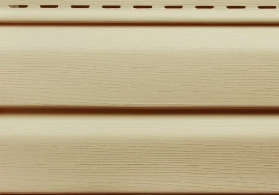 Сайдинг виниловый корабельный брус кофе с молоком Ю-Пласт 3,05м*0,23м, 0,702м2