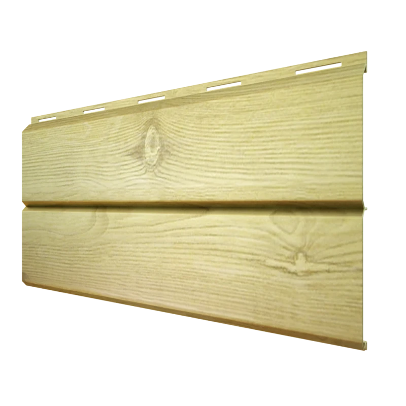 Сайдинг Lбрус-15х240 (ECOSTEEL-01-Сосна-0.5)