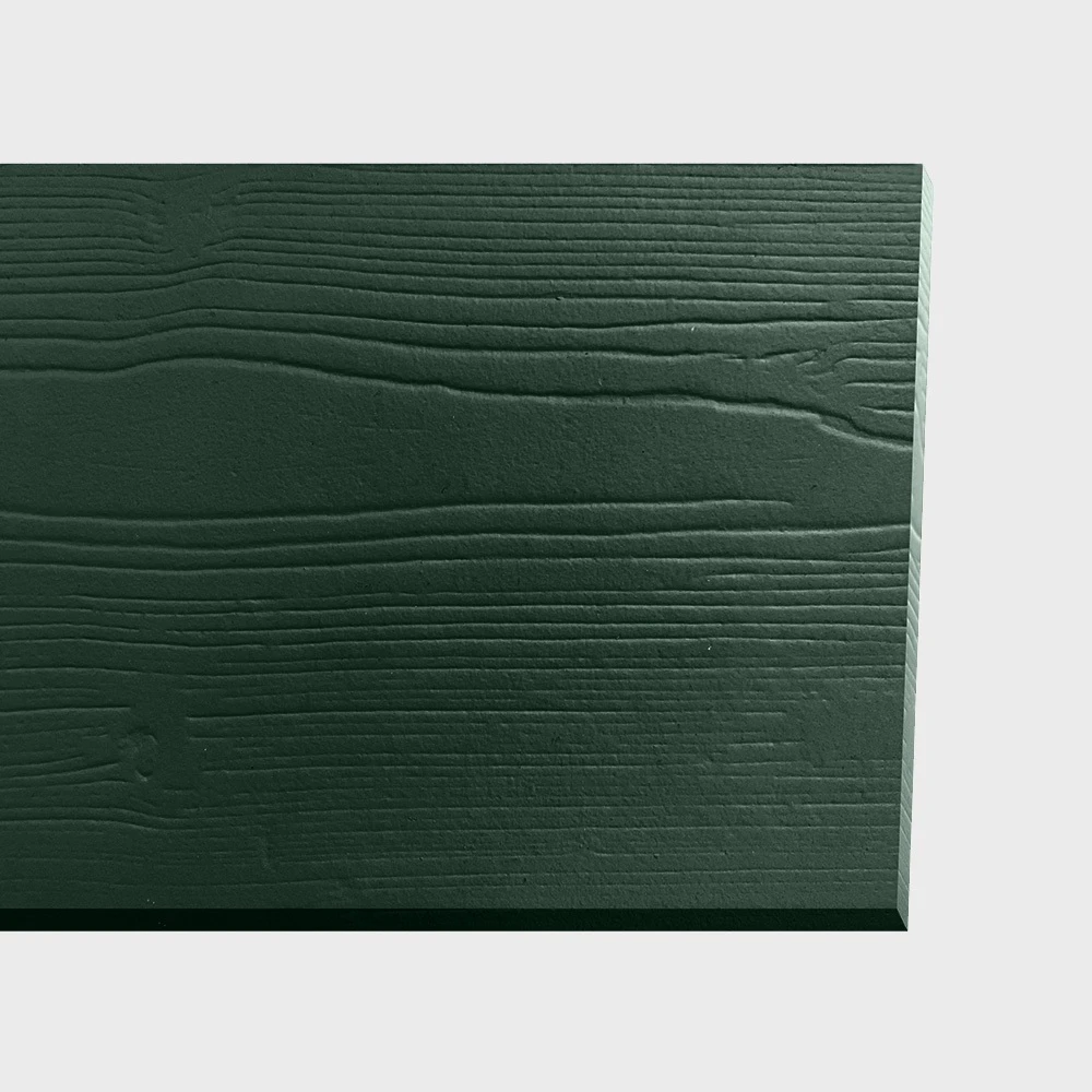 БЕТЭКО Фиброцементный сайдинг Вудстоун 190х3000х8 мм RAL6009 СТ Пихтовый зелёный