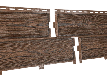 Фасадная панель Хокла винтаж корица Ю-Пласт 2000мм*250мм, 0,5 м2