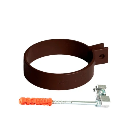 хомут труы коричн