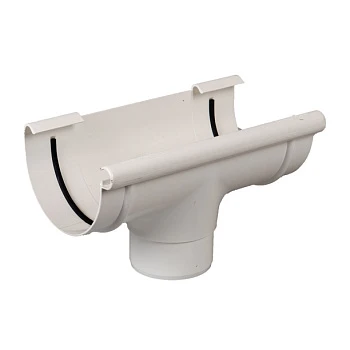 Сливная воронка 125/90 мм GAMRAT белая