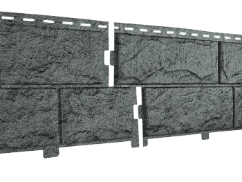 Фасадная панель Стоун-Хаус камень изумрудный Ю-Пласт 3025мм*225мм, 0,68м2  Фасадная панель Стоун-Хаус камень изумрудный Ю-Пласт 3025мм*225мм, 0,68м2