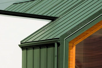 Фальц двойной стоячий RAL 6005 Зеленый мох глянец NormanMP 0,5мм