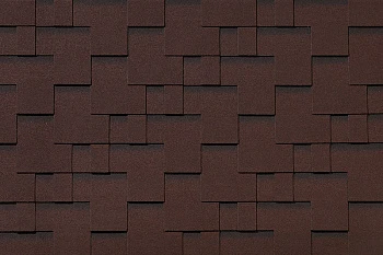 Черепица Roofshield Премиум Модерн Каштан,3м2