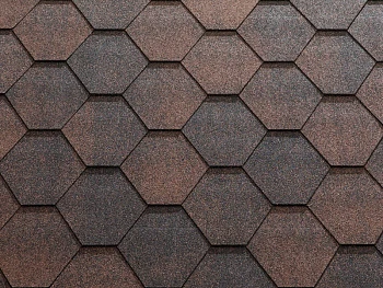 Гибкая черепица Katepal Jazzy коричневый, 3м2 