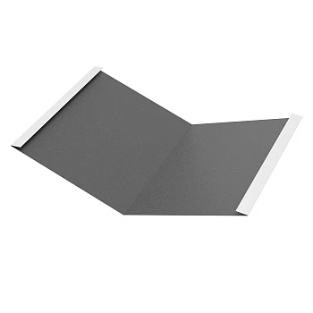 Ендова нижняя Rooftop БАРХАТ (Matt) RAL7024 PE 0,5мм Zn180  МК