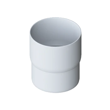 Муфта трубы белый RAL 9010 GLC PVC