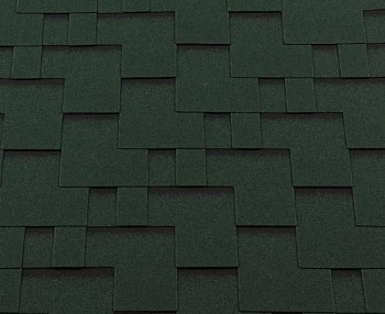 Черепица Roofshield Фемили Лайт Модерн Зеленый с оттенением,3м2