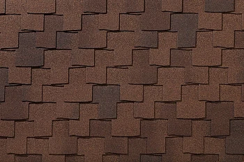 Черепица Roofshield Премиум Фьюжн Мускатный орех,2,25м2