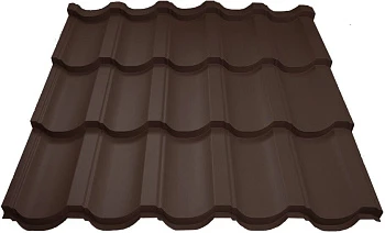 Металлочерепица МП Трамонтана-M NormanMP (ПЭ-01-8017-0.5)