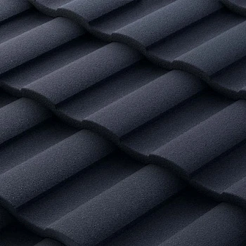Композитная черепица Metrotile МетроРоман 1280x410 мм, цвет серый