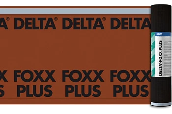 Мембрна диффузионная для пологих скатов DELTA-FOXX PLUS 1,5*50 м.п. 75м2
