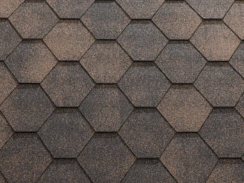 Гибкая черепица Katepal Jazzy медный, 3м2