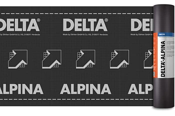 Мембрна диффузионная DELTA-ALPINA 1,5*30 м.п. 45м2 Мембрна диффузионная DELTA-ALPINA 1,5*30 м.п. 45м2