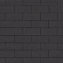 Гибкая черепица Quiet Tile Brick Черный