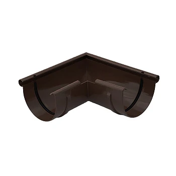 Внешний угол 125 мм, 90 град коричневый /Гамрат/